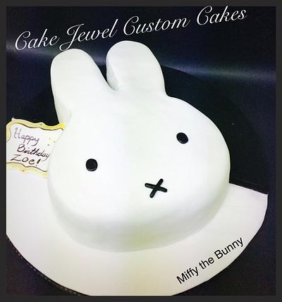 Miffy the Bunny Cake - Cake by Cake Jewel Custom Cakes