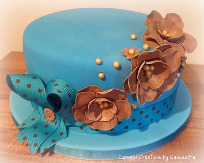 Floral Cake - Cake by Cupcakecreations