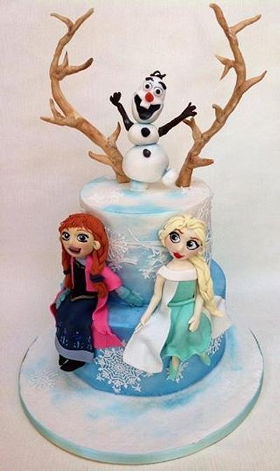 Frozen - Cake by Niamh Geraghty, Perfectionist Confectionist