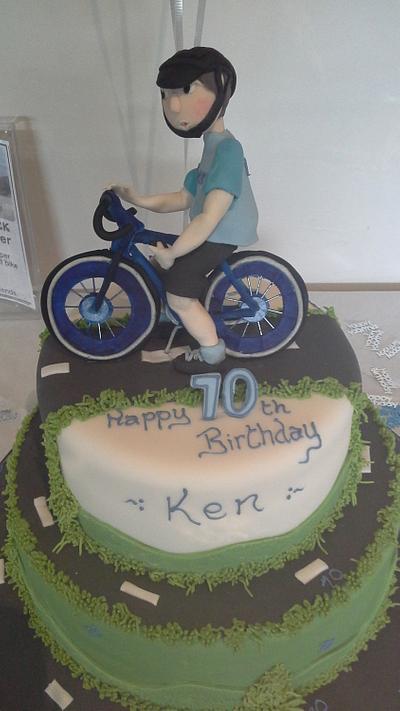 bike cake - Cake by milkmade