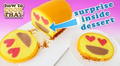 Surprise Inside Emoji  - Cake by HowToCookThat