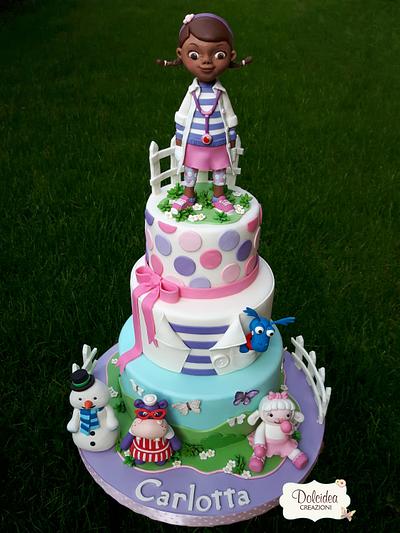 Doc McStuffins cake - Torta Dottoressa Dottie Peluche - Cake by Dolcidea creazioni