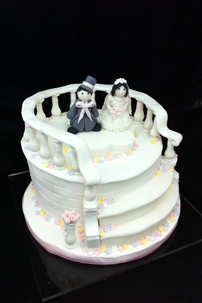 Wedding cake - Cake by R.W. Cakes