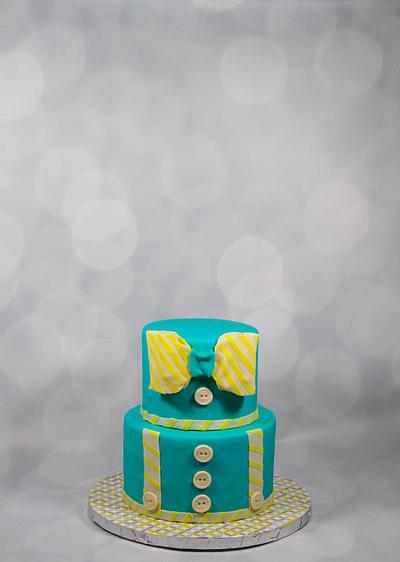 Little man themed cake - Cake by soods