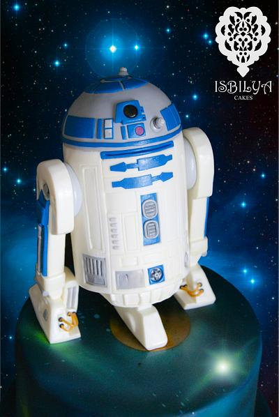 R2-D2 Cake - Cake by Isbilya Cakes