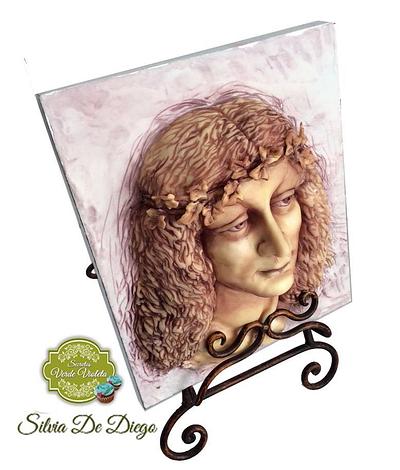 Retrato de Salai.Leonardo da Vinci challenger - Cake by secretos verde violeta