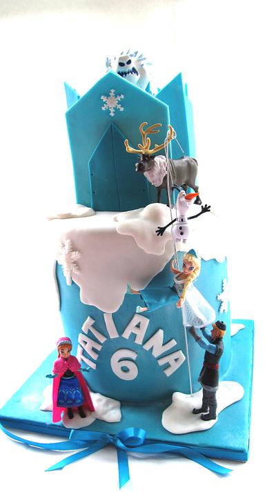 Frozen kingdom - Cake by Tarte de Fleurs
