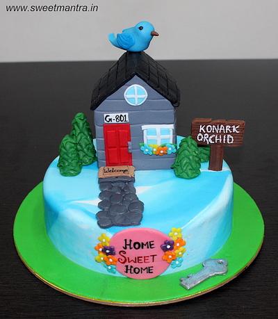 Our first home cake - Cake by Sweet Mantra Homemade Customized Cakes Pune