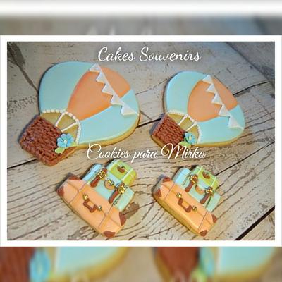 Cookies para un viajero - Cake by Claudia Smichowski
