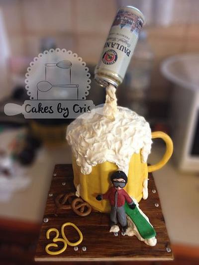 Beer cake - Cake by Cakes by Cris