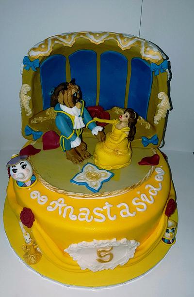 Beauty and the beast cake - Cake by Tanya