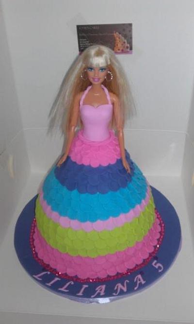 barbie doll cake - Cake by jodie baker