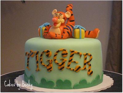 Tigger Birthday Cake - Cake by Becky Pendergraft