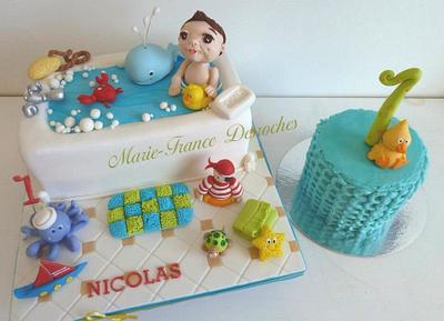 Bath time! - Cake by Marie-France