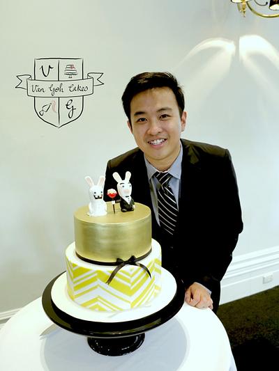 Whimsical chic - Cake by Van Goh Cakes