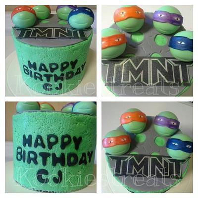 TMNT Cake - Cake by Wanda