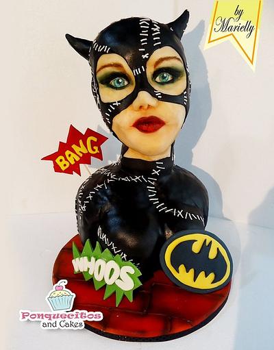 Catwoman Cake!! - Cake by Marielly Parra