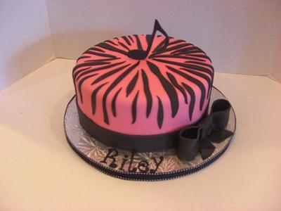 musical zebra - Cake by eperra1