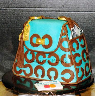 Coach Purse Birthday - Cake by Sweets By Monica
