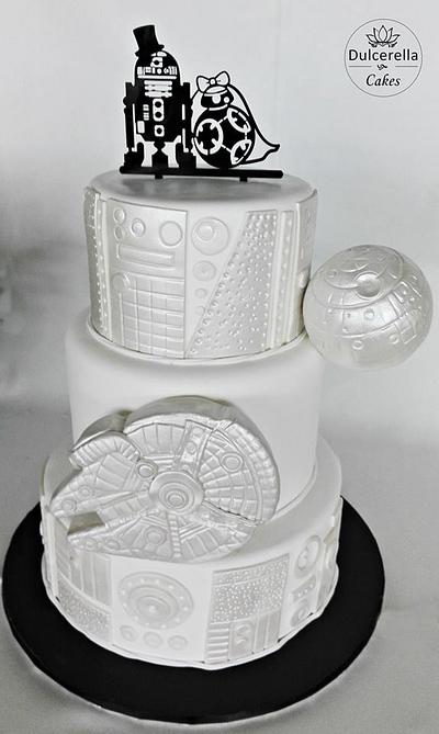 Star Wars Wedding Cake - Cake by Dulcerella Cakes