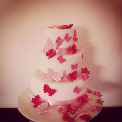 Butterfly Cake - Cake by Krissi