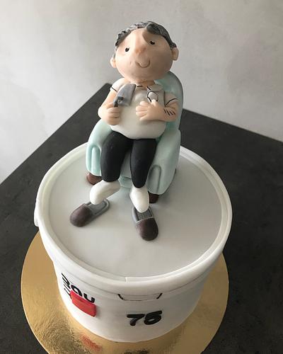 Grandpa - Cake by Teewsweet