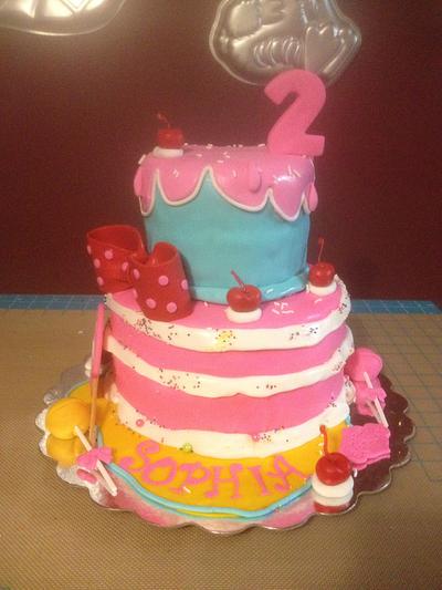 Sweet Treat Birthday Cake - Cake by Carolyn's Creative Cakes