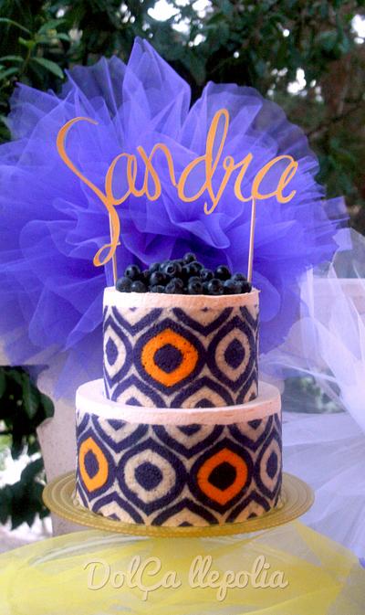 For Sandra - Cake by PALOMA SEMPERE GRAS