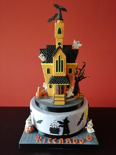 "Halloween" compleanno. - Cake by gina Mengarelli 