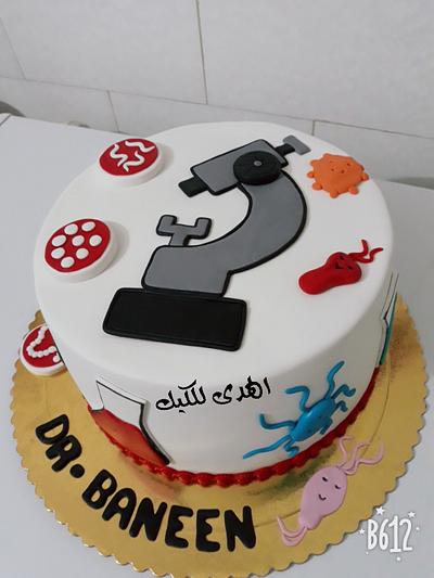 كيكة المختبر - Cake by Alhudacake 