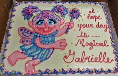 Abby Cadabby Buttercream cake - Cake by Nancys Fancys Cakes & Catering (Nancy Goolsby)