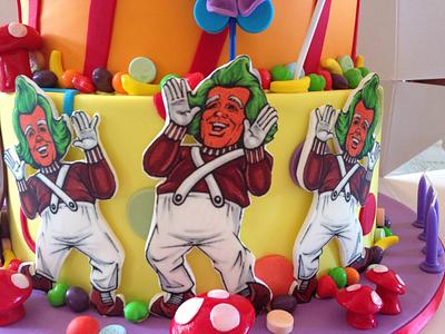 Charlie & the choc factory cake! - Cake by Baked Stems