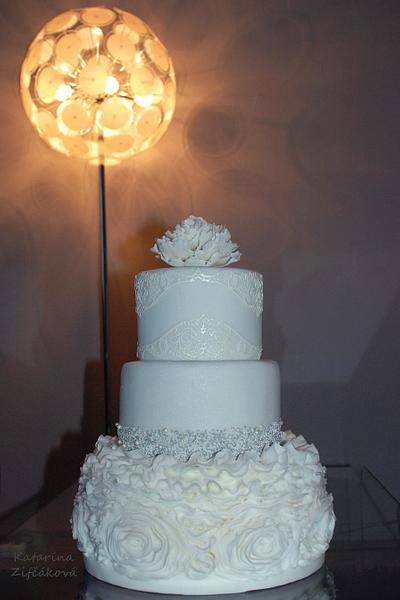 wedding cake - Cake by katarina139