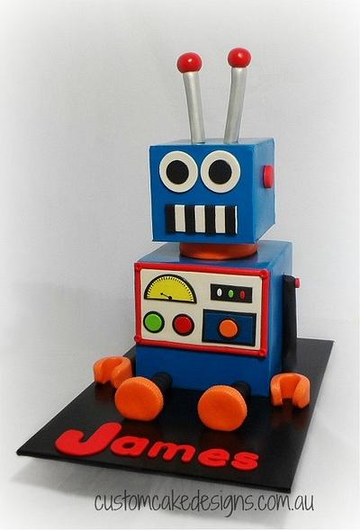 Robot Cake - Cake by Custom Cake Designs