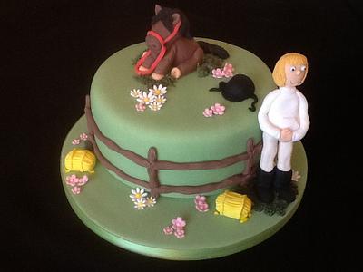 Horse lovers cake - Cake by Cherry Delbridge