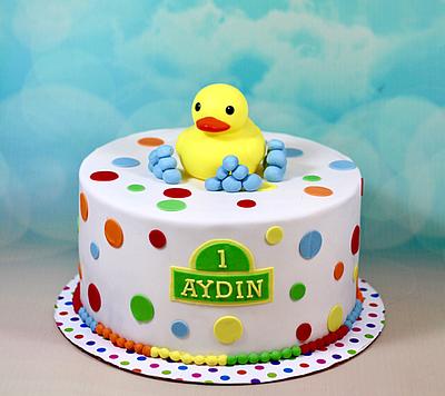 Rubber ducky theme - Cake by soods
