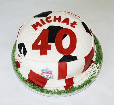 Football cake - Cake by Ayeta