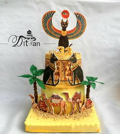 Egypt - Cake by Ditsan