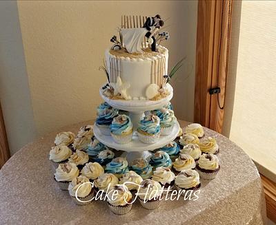 Navel Wedding Cake - Cake by Donna Tokazowski- Cake Hatteras, Martinsburg WV