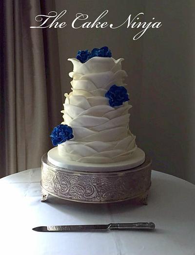 wave wedding cake - Cake by Tiddy