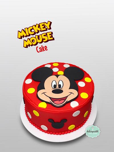 Torta de Mickey Mouse Cake - Cake by Dulcepastel.com