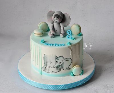 With the elephant - Cake by Jolana Brychova