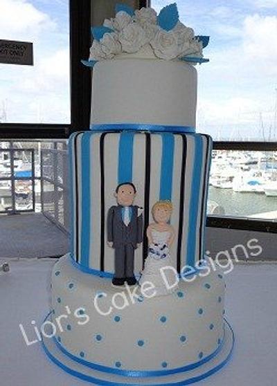 Wedding - Cake by Lior's Cake Designs