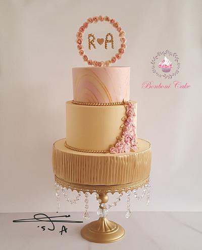 Engagement  - Cake by mona ghobara/Bonboni Cake