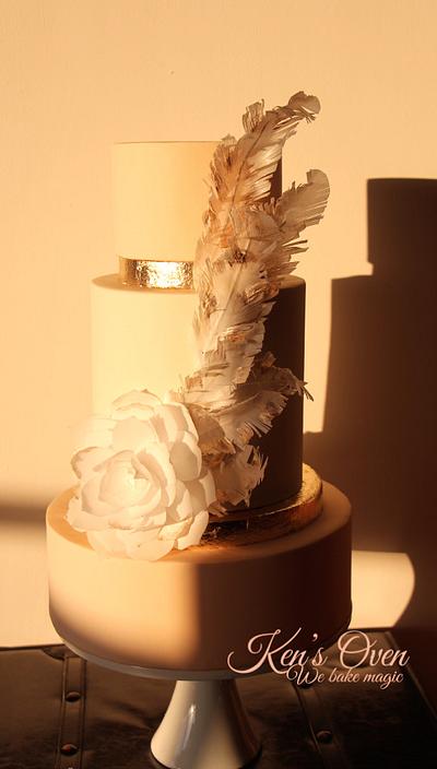 Great Gatsby Inspired Wedding Cake - Cake by Kendari Gordon
