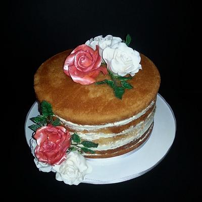Naked cake - Cake by The Custom Piece of Cake