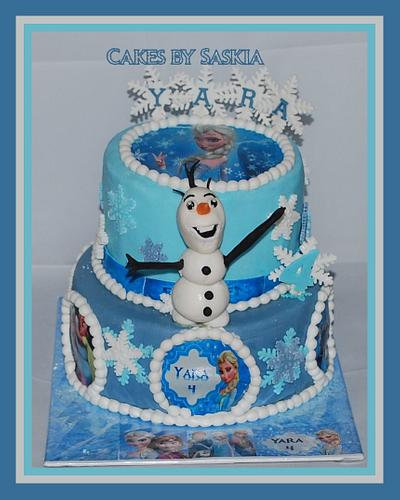 My First Frozen - Cake by Cakes by Saskia