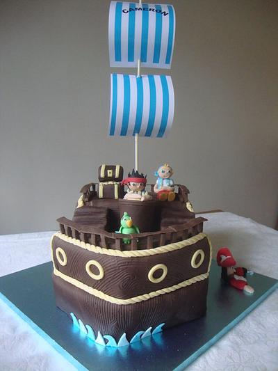 Jake & the Neverland Pirates Cake - Cake by NooMoo