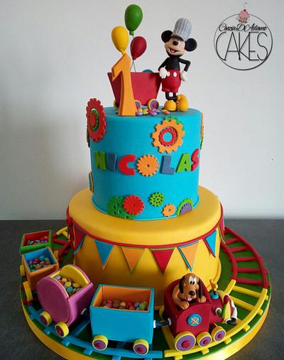 Mickey Mouse cake - Cake by D'Adamo Cinzia