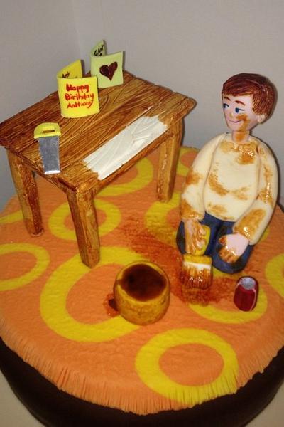 I made a table !!  - Cake by Lisa Salerno 